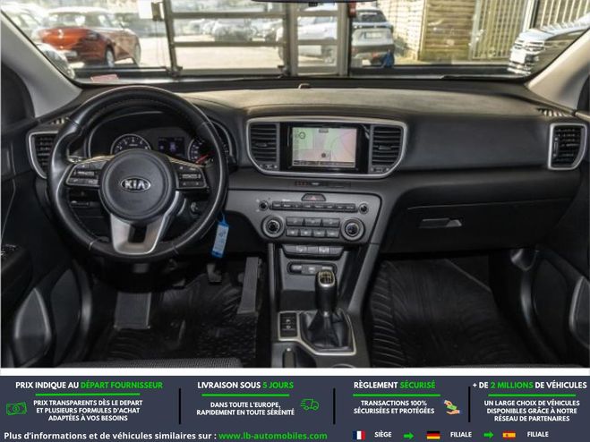 Kia Sportage 1.6 T-GDi 177 4x2 BVA Rouge M�tallique de 2019