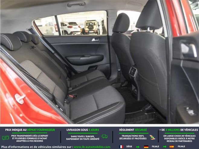 Kia Sportage 1.6 T-GDi 177 4x2 BVA Rouge M�tallique de 2019
