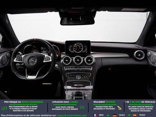 Mercedes Classe C 63 AMG BVA Blanc M�tallique de 2017