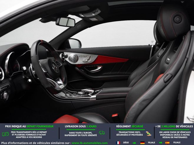 Mercedes Classe C 63 AMG BVA Blanc M�tallique de 2017