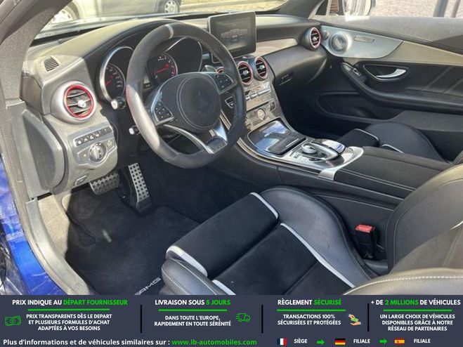 Mercedes Classe C 63 AMG BVA Bleu M�tallique de 2017