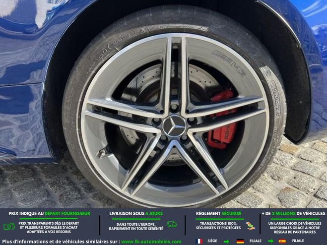 Mercedes Classe C 63 AMG BVA Bleu M�tallique de 2017