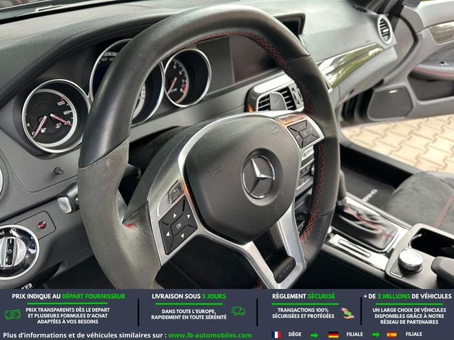 Mercedes Classe C 63 AMG A Noir M�tallique de 2012