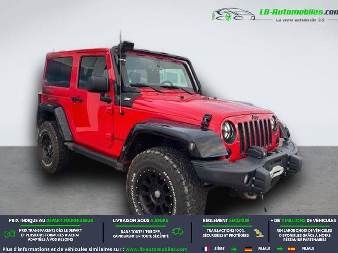 Jeep Wrangler 2.8 CRD 200 - BVA 3 Portes Rouge de 2018