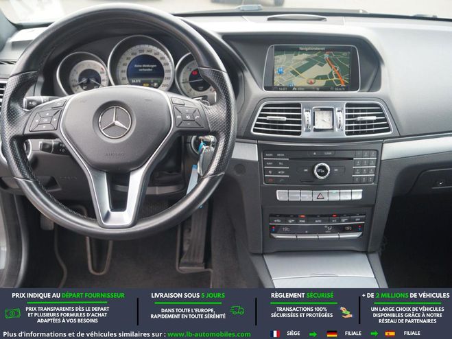 Mercedes Classe E 250 CDI BVA Gris M�tallique de 2016
