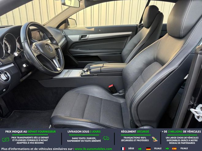 Mercedes Classe E 200 BVA Noir M�tallique de 2016