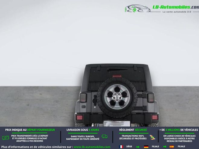 Jeep Wrangler 2.8 CRD 200 - BVA 5 Portes Gris de 2018