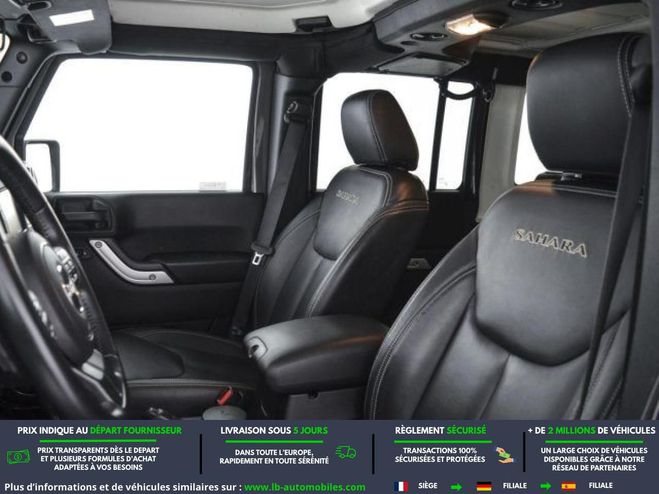 Jeep Wrangler 2.8 CRD 200 - BVA 5 Portes Gris de 2018