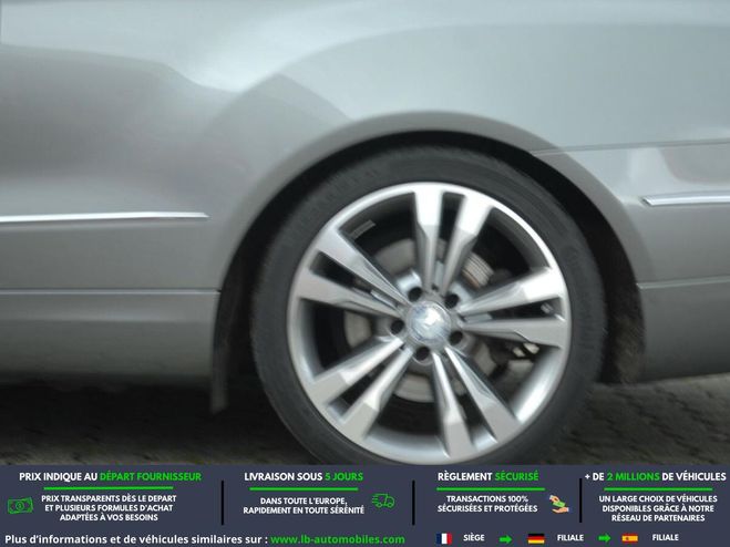 Mercedes Classe E 400 BVA Argent� M�tallique de 2014