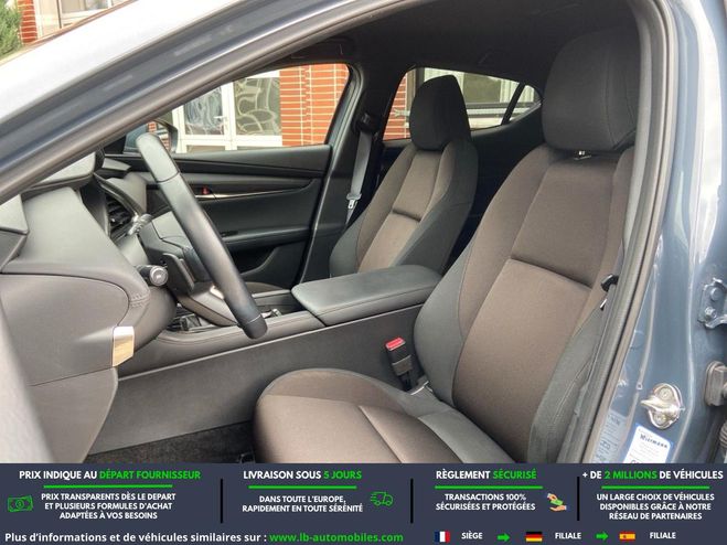 Mazda 3 2.0L e-SKYACTIV-G 122 ch BVA Gris M�tallique de 2021