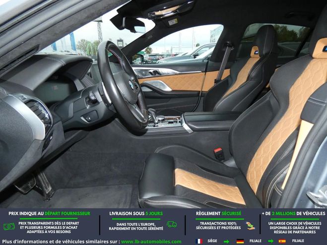 BMW M8 Competition Gran Coupe 625 ch BVA Gris M�tallique Mate de 2020