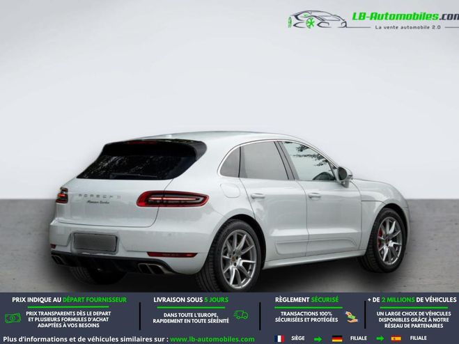Porsche Macan Turbo 3.6 V6 400 ch Blanc M�tallique de 2016