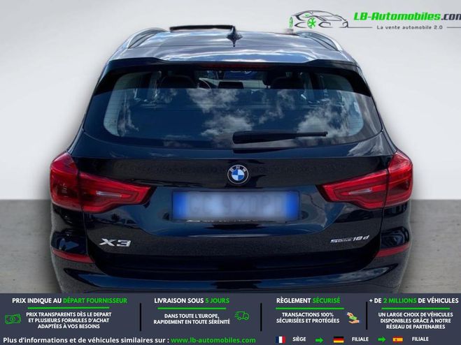 BMW X3 sDrive18d 150ch BVA Noir M�tallique de 2020