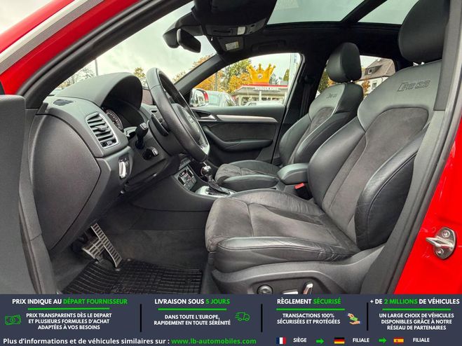 Audi RSQ3 2.5 TFSI 340 ch Rouge M�tallique de 2016