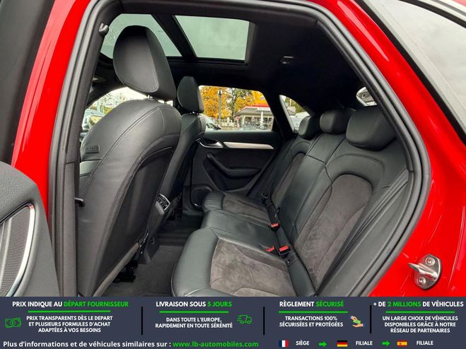 Audi RSQ3 2.5 TFSI 340 ch Rouge M�tallique de 2016