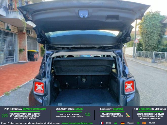 Jeep Renegade 1.3 190 ch PHEV BVA 4xe eAWD Noir M�tallique de 2021