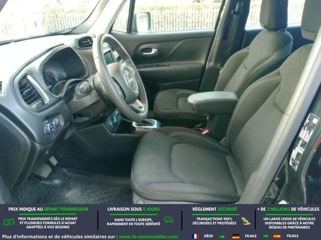 Jeep Renegade 1.3 190 ch PHEV BVA 4xe eAWD Noir M�tallique de 2021