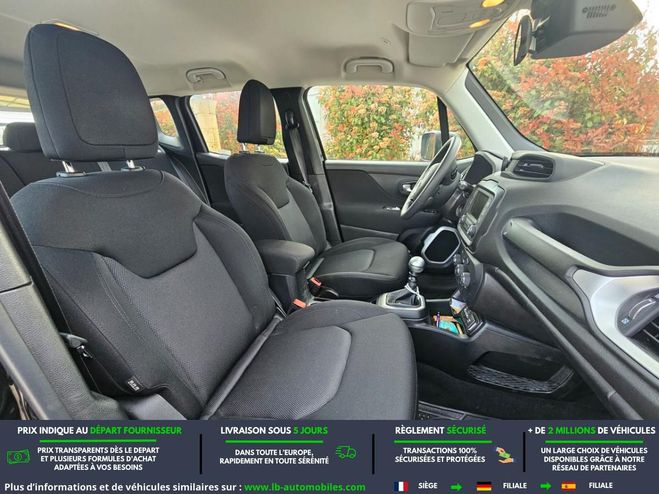 Jeep Renegade 2.0 Multijet 140 ch 4x4 BVM Gris M�tallique de 2019
