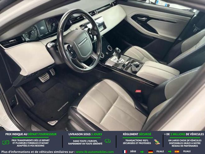 Land rover Range Rover Evoque D150 2WD BVM Blanc M�tallique de 2019
