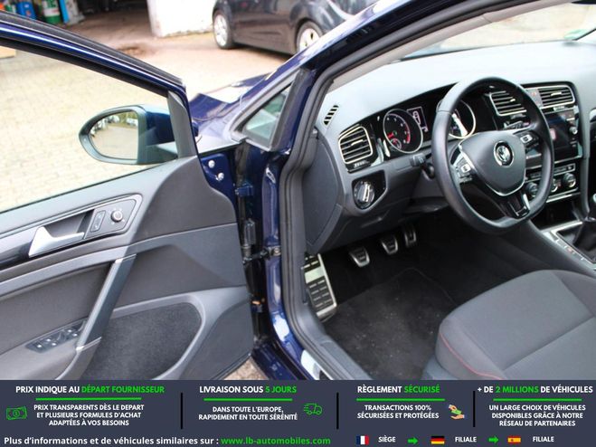 Volkswagen Golf 1.4 TSI 125 BVM Bleu M�tallique de 2018