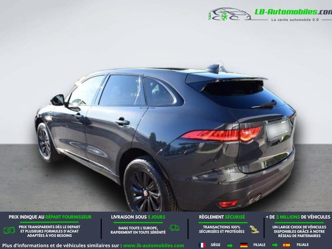 Jaguar F Pace 2.0 D - 180 ch 2WD BVA Gris M�tallique de 2018