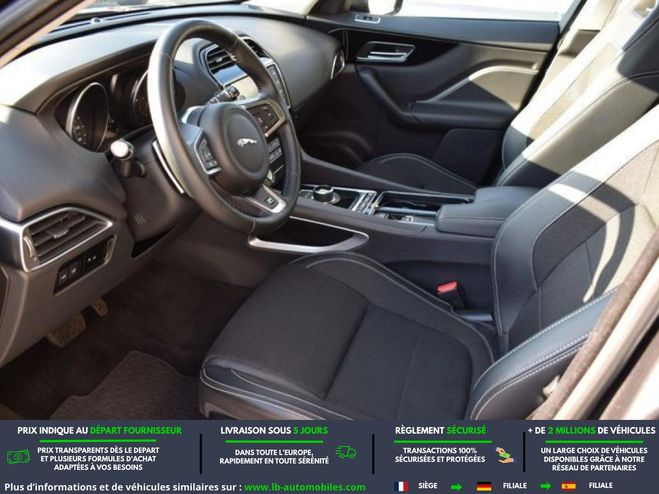 Jaguar F Pace 2.0 D - 180 ch 2WD BVA Gris M�tallique de 2018