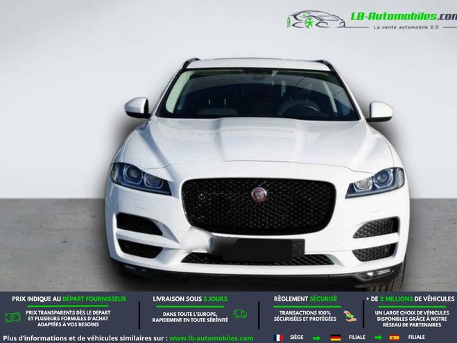 Jaguar F Pace 2.0 D - 180 ch 2WD BVA Blanc de 2018