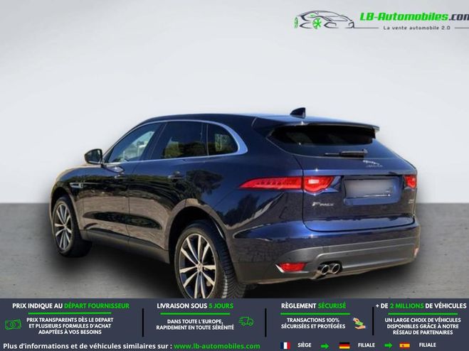 Jaguar F Pace 2.0 D - 180 ch 2WD BVA Bleu M�tallique de 2017