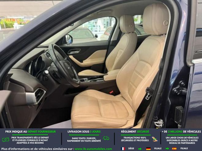 Jaguar F Pace 2.0 D - 180 ch 2WD BVA Bleu M�tallique de 2017