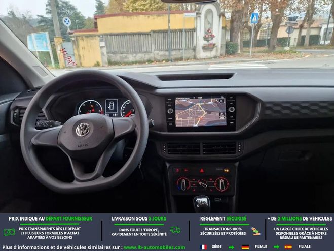 Volkswagen T Cross 1.6 TDI 95 Start/Stop BVA Gris M�tallique de 2019