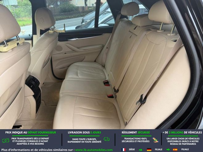 BMW X5 sDrive25d 218 ch Noir M�tallique de 2015