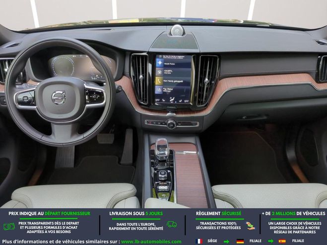 Volvo XC60 T8 AWD 303 ch + 87 ch BVA Noir M�tallis�e de 2021