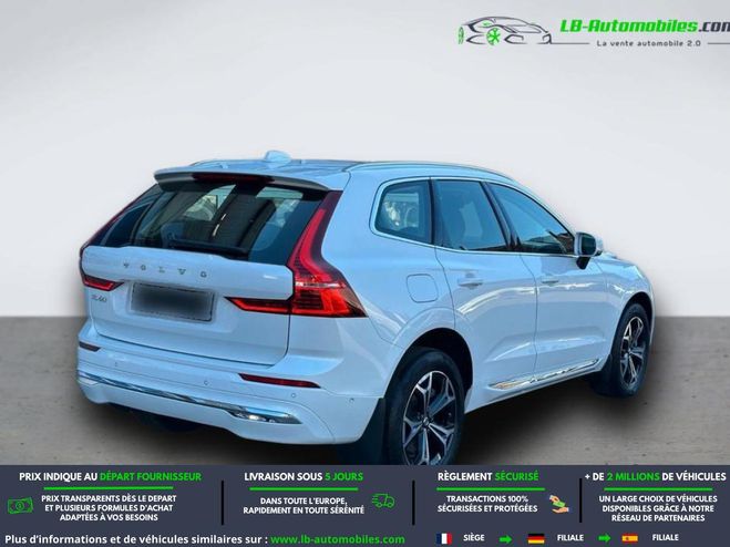 Volvo XC60 T8 AWD 303 ch + 87 ch BVA Blanc Peinture m�tallis�e de 2021