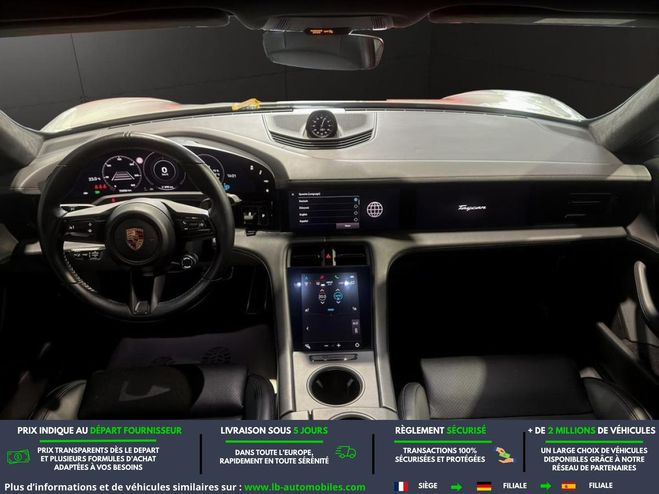 Porsche Taycan Turbo 680 ch Blanc M�tallique de 2020