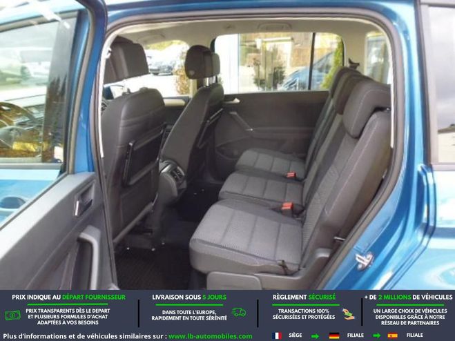 Volkswagen Touran 150  5pl Bleu M�tallique de 2017
