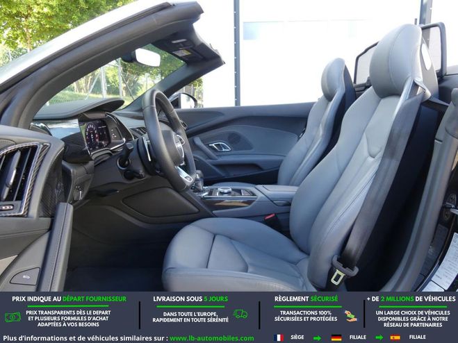 Audi R8 V10 Plus 5.2 FSI 610 BVA Quattro Noir M�tallis�e de 2017