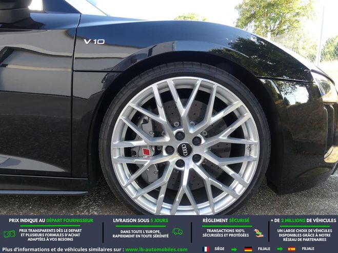 Audi R8 V10 Plus 5.2 FSI 610 BVA Quattro Noir M�tallis�e de 2017