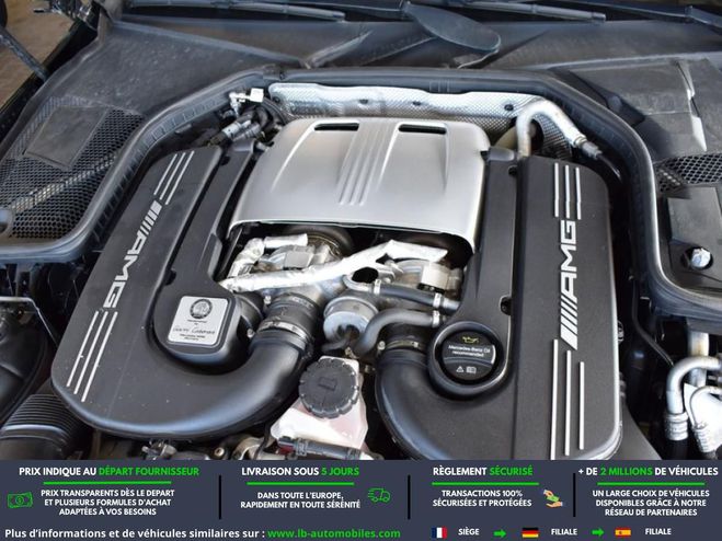 Mercedes Classe C 63 S AMG Speedshift MCT AMG Noir M�tallis�e de 2018