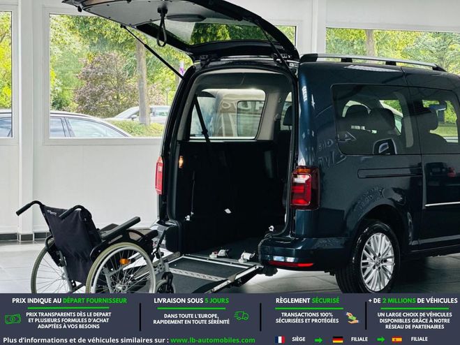 Volkswagen Caddy 1.4 TSI 130 BVA Bleu M�tallis�e de 2020