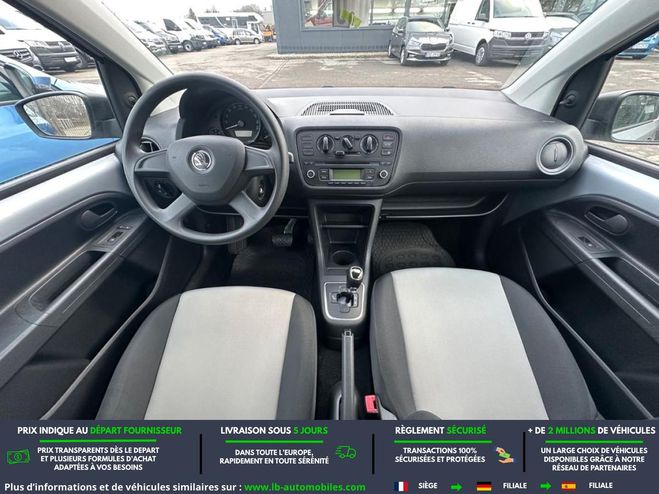 Skoda Citigo 1.0 12v MPI 60 ch BVA Argent� M�tallis�e de 2013