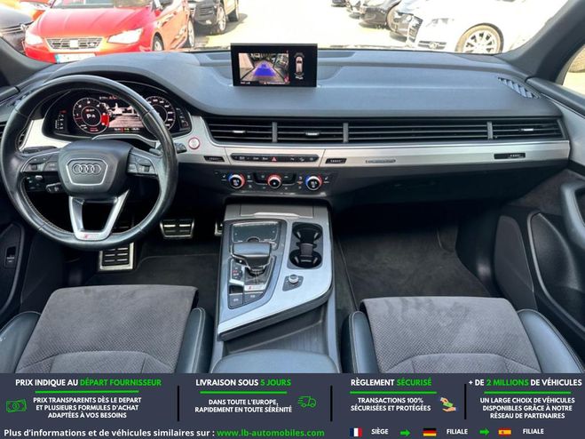 Audi SQ7 V8 4.0 TDI  435 BVA Quattro 7pl Noir M�tallis�e de 2017