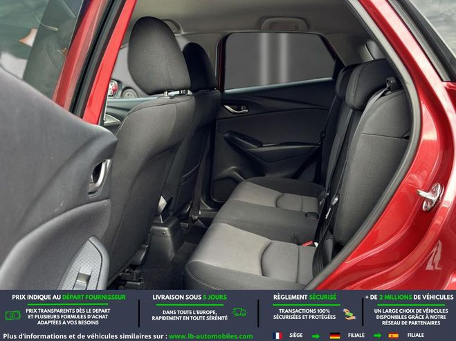 Mazda Cx 3 1.5L Skyactiv-D 105 4x2 Rouge M�tallis�e de 2016