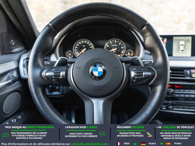 BMW X6 xDrive35i 306 ch Noir M�tallis�e de 2017