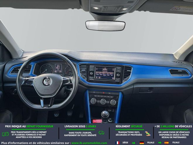 Volkswagen T Roc 1.0 TSI 115 Start/Stop BVM Blanc M�tallis�e de 2019