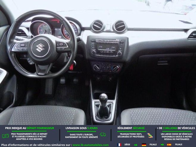 Suzuki Swift 1.2 Dualjet Hybrid BVM 83 ch Rouge de 2021