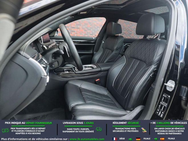 BMW Serie 7 M760Li xDrive 585 ch BVA Noir M�tallique de 2019