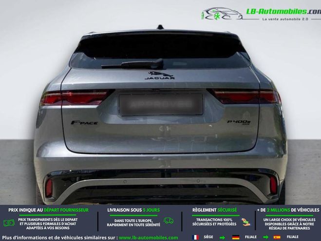 Jaguar F Pace 2.0 - P400e  AWD BVA Gris M�tallique de 2021