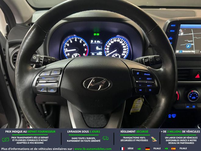 Hyundai Kona 1.6 T-GDi 177 BVA Blanc M�tallique de 2019
