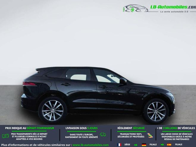 Jaguar F Pace 3.0 D - 300 ch AWD BVA Noir M�tallique de 2019