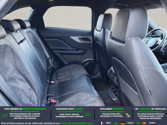 Jaguar F Pace 3.0 D - 300 ch AWD BVA Noir M�tallique de 2019